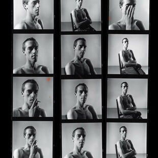 Τα contact sheets του Πίτερ Χούγιαρ δείχνουν τον καλλιτέχνη πριν γίνει μύθος