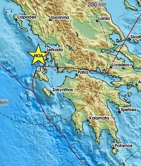 Σεισμός στη Λευκάδα