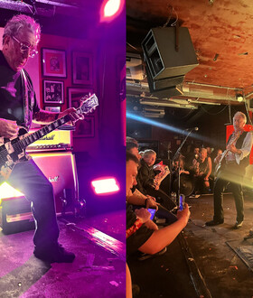 Η ιστορική επιστροφή των Sex Pistols στο 100 Club για πρώτη φορά εδώ και 50 χρόνια με τον Νόελ Γκάλαχερ στο κοινό