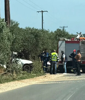 Τροχαίο δυστύχημα στη Μεσσηνία - Νεκρή η 31χρονη οδηγός