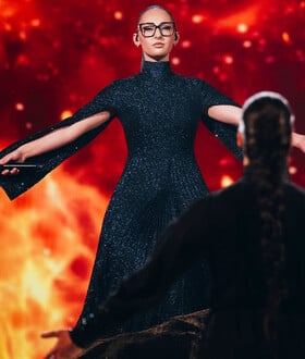 Eurovision 2025: Η Klavdia έκανε την ανατροπή στη σκηνή - Ολοκληρώθηκε η πρόβα πριν τον Β' Ημιτελικό