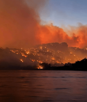 Φωτιά στο Λασίθι: Εκτός ελέγχου το πύρινο μέτωπο - Νέο μήνυμα του 112 για εκκένωση