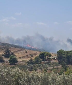 Μεγάλη φωτιά τώρα στην Κερατέα