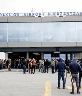 Ηράκλειο: Κλειστί εκ νέου το αεροδρόμιο «Ν. Καζαντζάκης» - Ακυρώνονται οι πτήσεις μέχρι τις 11:00