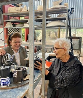 Σε τροχιά επανεκκίνησης το εργαστήριο Κεραμικής της Ελένης Βερναδάκη