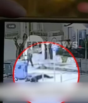 Καλαμαριά: Η στιγμή που ο 20χρονος καταρρέει δίπλα σε κάδο μετά την επίθεση με μαχαίρι