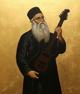 Είναι παπάς. Έβγαλε metal δίσκο. Έγινε σταρ σε μια νύχτα. Μιλά στη LIFO.