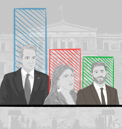 Γιατί δεν στεριώνει κανένα κόμμα στη δεύτερη θέση;