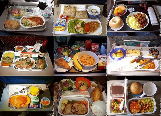 Αποτέλεσμα εικόνας για φαγητά έχουν διαφορετική γεύση μέσα στο αεροπλάνο