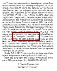 ΦΕΚ διορισμού