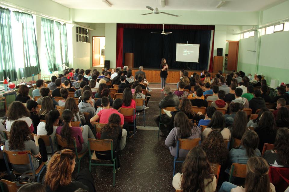 Ενημέρωση για την εμπορία ανθρώπων στο 23ο Γενικό Λύκειο Θεσσαλονίκης- Δράση ευαισθητοποίησης της Α21 Campaign