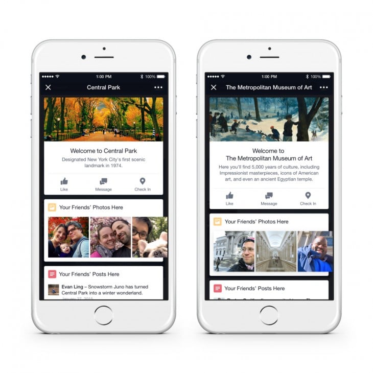 Το interface της νέας υπηρεσίας του Facebook