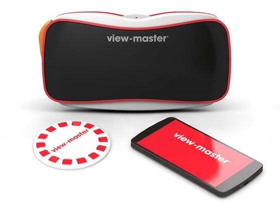 Το ανανεωμένο View-Master που προέκυψε από τη συνεργασία Google και Mattel, λειτουργεί αυτόνομα αλλά και με την προσθήκη ενός smartphone