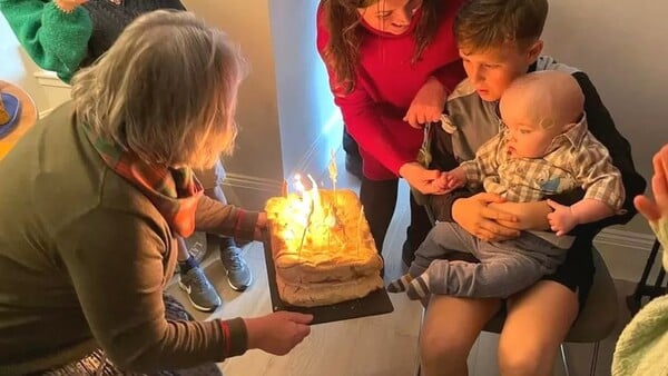 Baby given one day to live reaches first birthday